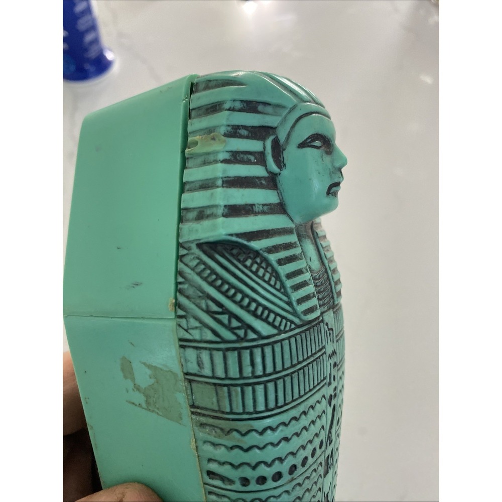 Vintage 1970's GI Joe Adventure Team Mummy Sarcophagus Coffin Made in Hong Kong - Picture 9 of 16
